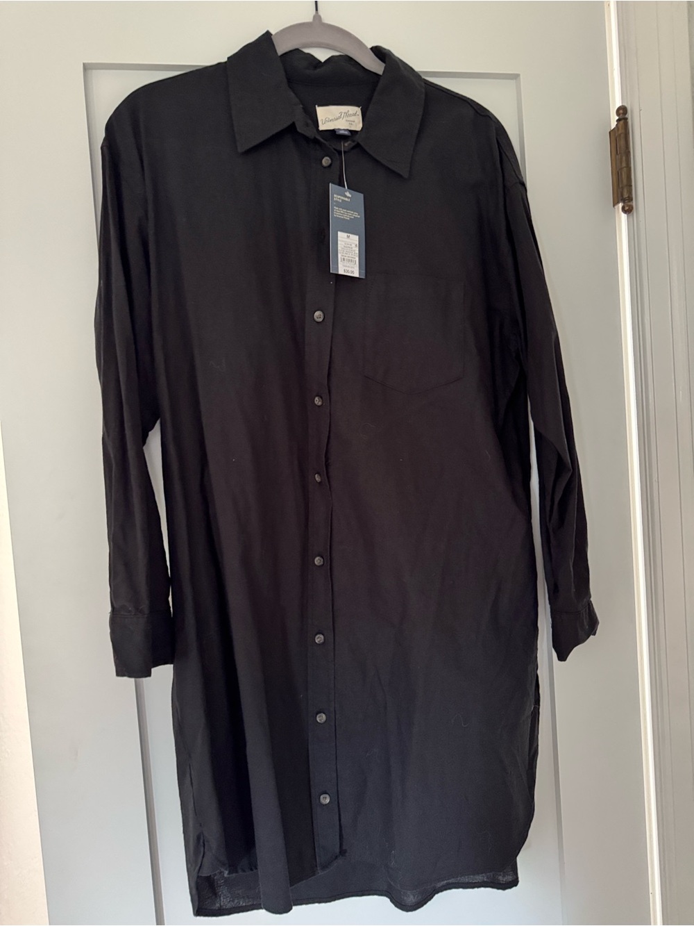 NWT Universal Thread black shirt dress